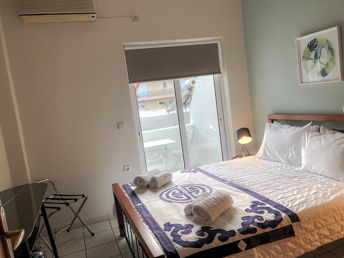 Sofia City Beach Apt. Nea Chora Chania Hanya Dış mekan fotoğraf