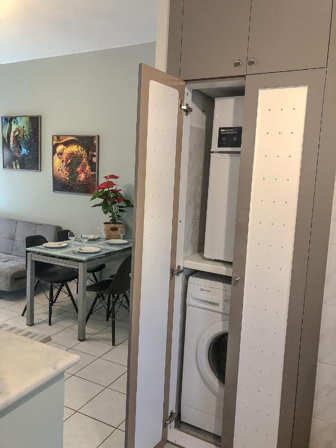 Sofia City Beach Apt. Nea Chora Chania Hanya Dış mekan fotoğraf