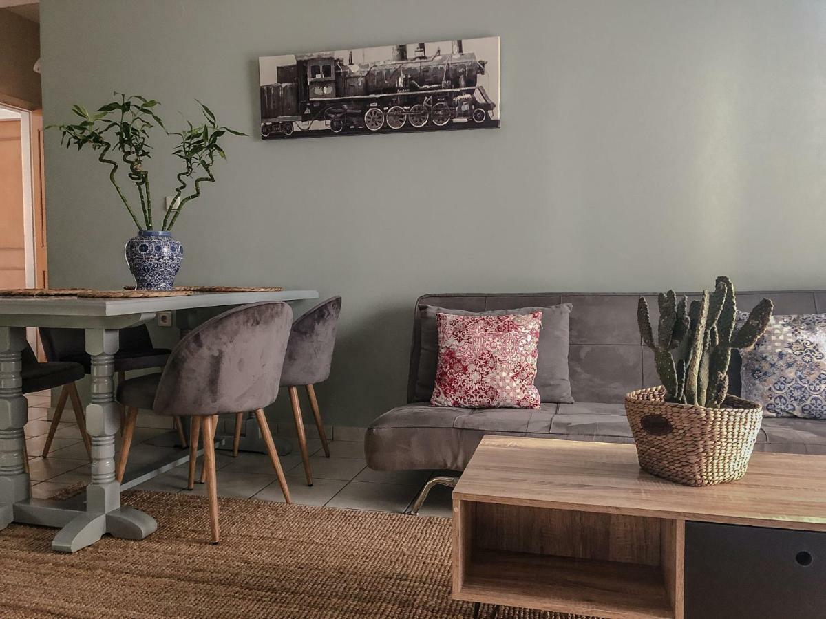 Sofia City Beach Apt. Nea Chora Chania Hanya Dış mekan fotoğraf