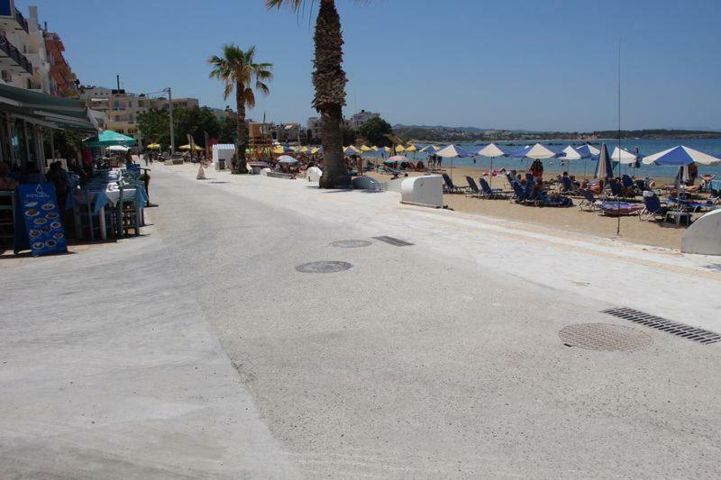 Sofia City Beach Apt. Nea Chora Chania Hanya Dış mekan fotoğraf