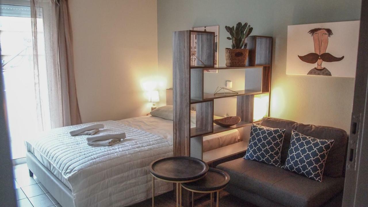 Sofia City Beach Apt. Nea Chora Chania Hanya Dış mekan fotoğraf